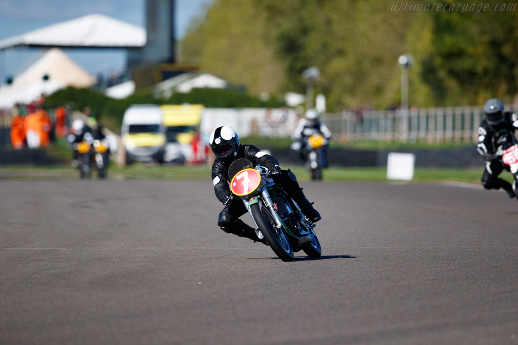 Manx Norton Daytona  - Driver: Duncan Fitchett / Jeremy McWilliams - 2022 Goodwood Revival