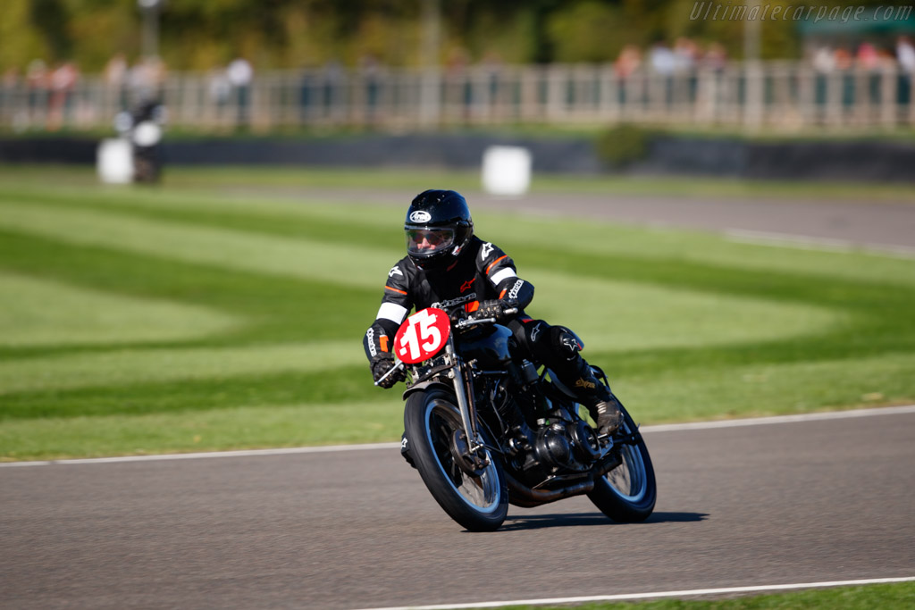 Vincent Lightning  - Driver: Steve Plater / Patrick Walker - 2022 Goodwood Revival