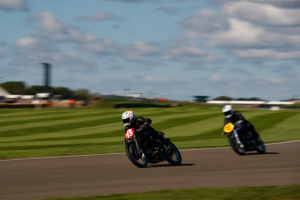 Vincent Lightning  - Driver: Steve Plater / Patrick Walker - 2022 Goodwood Revival