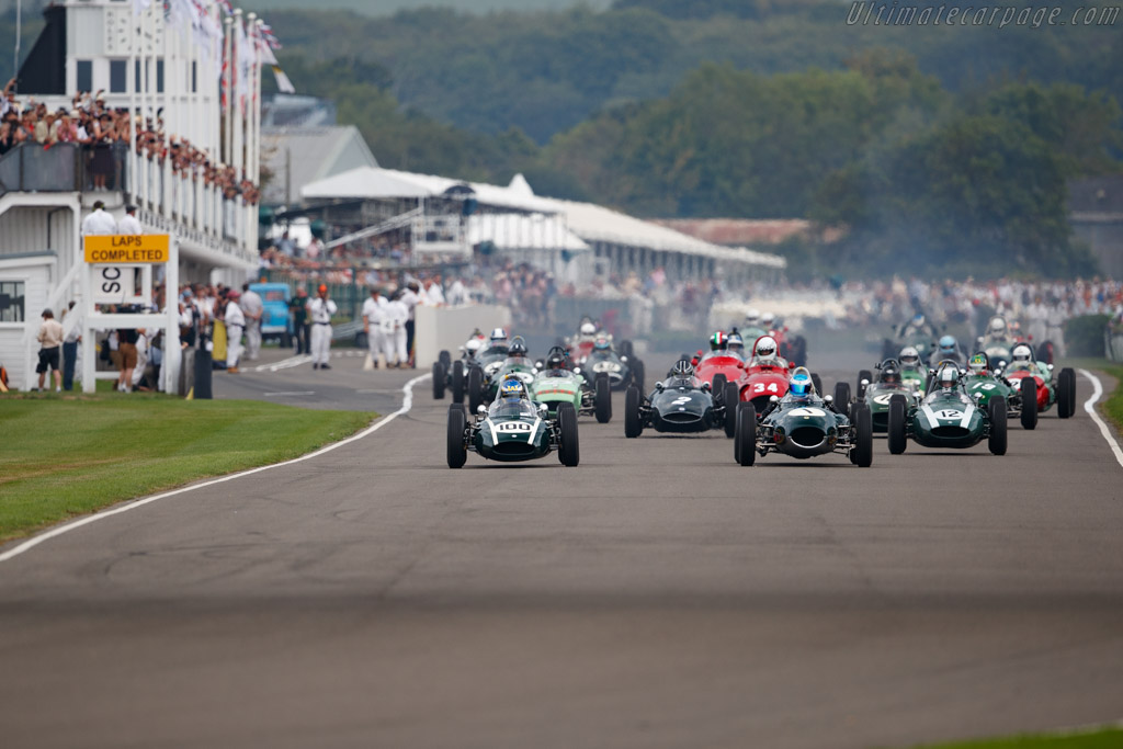 Cooper T53 Lowline Climax - Chassis: F2-5-60 - Entrant: Giorgio Marchi - Driver: William Nuthall - 2023 Goodwood Revival