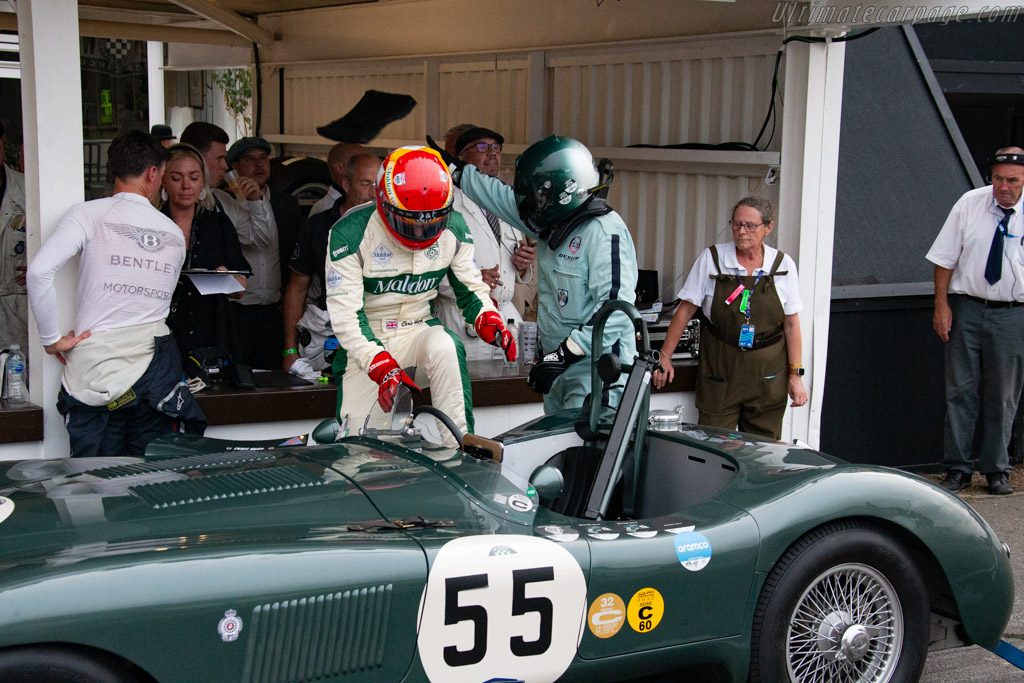 Jaguar C-type - Chassis: XKC 004 - Entrant: Trade-Air Ltd. - Driver: Chris Ward / Nigel Webb - 2023 Goodwood Revival