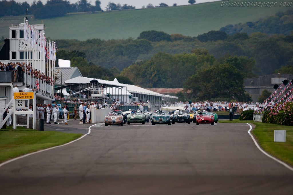 Jaguar C-type - Chassis: XKC 004 - Entrant: Trade-Air Ltd. - Driver: Chris Ward / Nigel Webb - 2023 Goodwood Revival