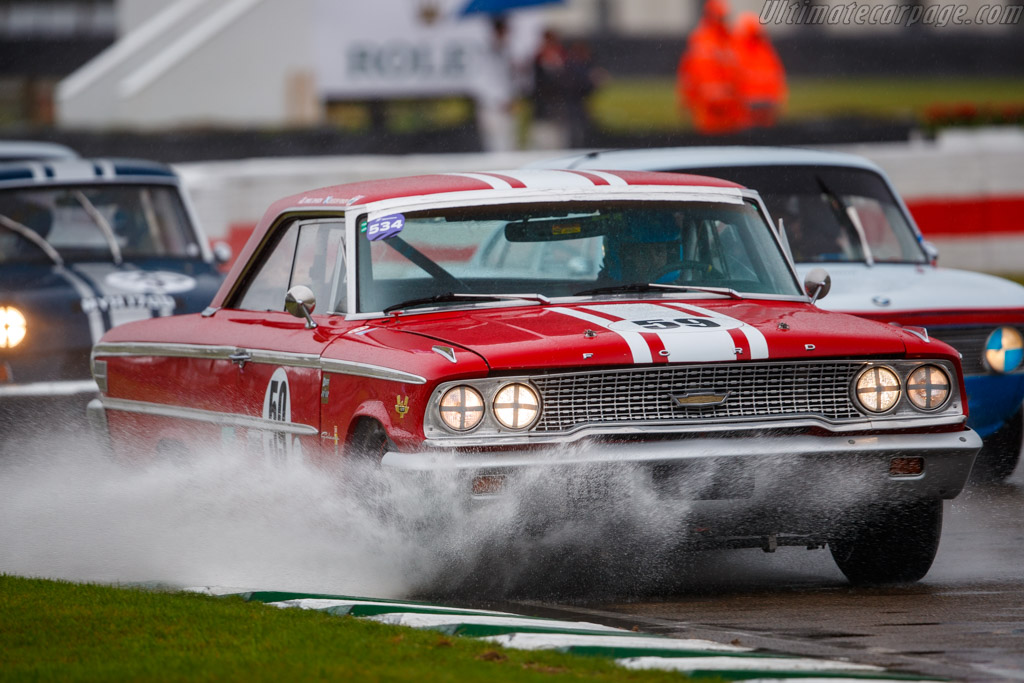 Ford Galaxie 500  - Entrant: Gregor Fisken - Driver: Jimmie Johnson - 2024 Goodwood Revival