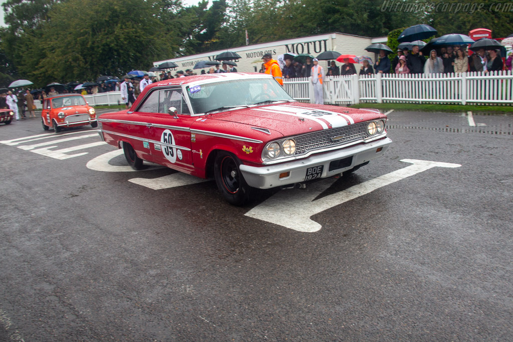 Ford Galaxie 500  - Entrant: Gregor Fisken - Driver: Jimmie Johnson - 2024 Goodwood Revival