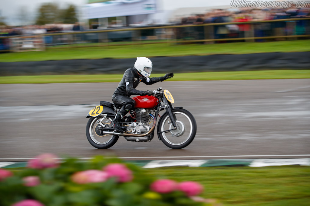 Gilera San Remo  - Entrant: François Rivaz - Driver: François Rivaz / Storm Stacey - 2024 Goodwood Revival