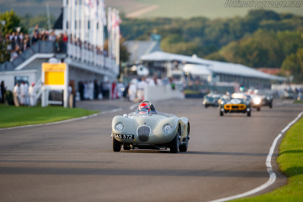 Jaguar C-type  - Entrant: Margaret Jackson - Driver: Tiff Needell - 2024 Goodwood Revival