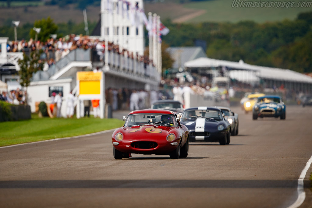 Jaguar E-type semi-lightweight - Chassis: 875073 - Entrant: William Paul - Driver: William Paul / Andy Priaulx - 2024 Goodwood Revival