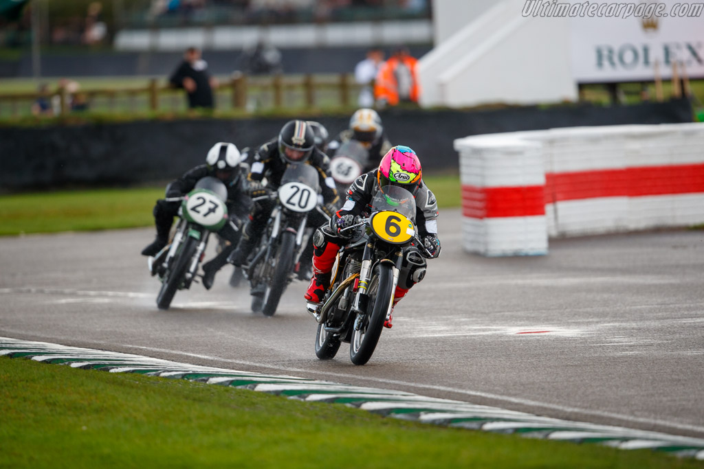 Norton Manx  - Entrant: Andrew Knowles - Driver: Barry Burrell / John McGuinness - 2024 Goodwood Revival