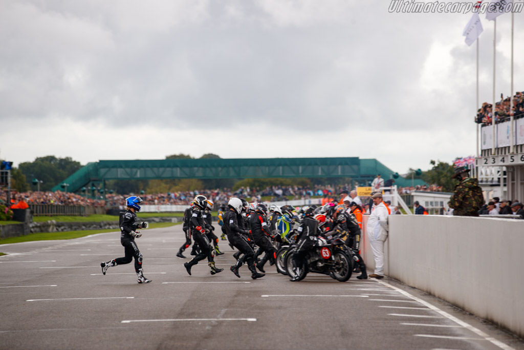 The start   - 2024 Goodwood Revival