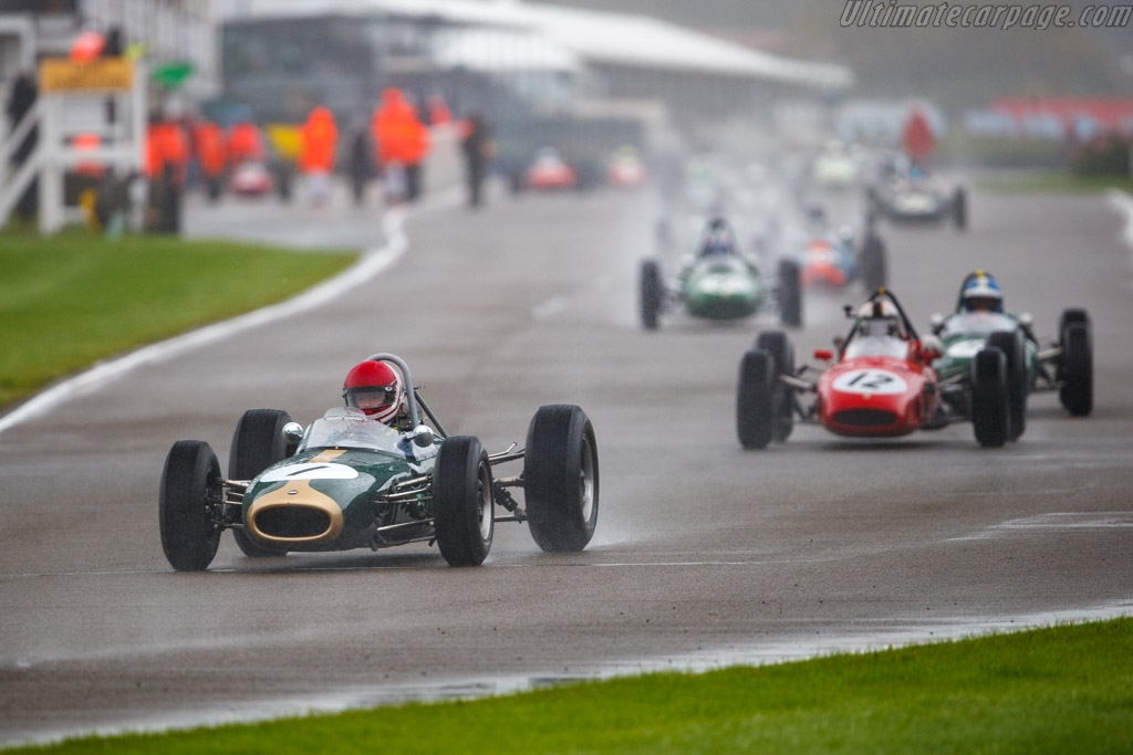 Brabham BT7 Climax  - Driver: Lukas Halusa - 2025 Goodwood Revival