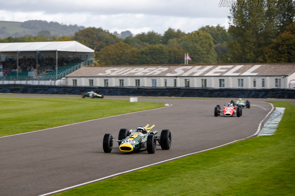 Lotus 38 Ford  - Driver: Dario Franchitti - 2025 Goodwood Revival