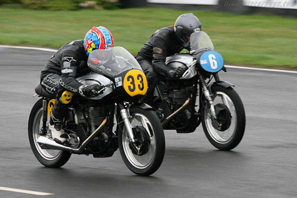 Norton Domiracer & Manx Norton   - 2006 Goodwood Revival