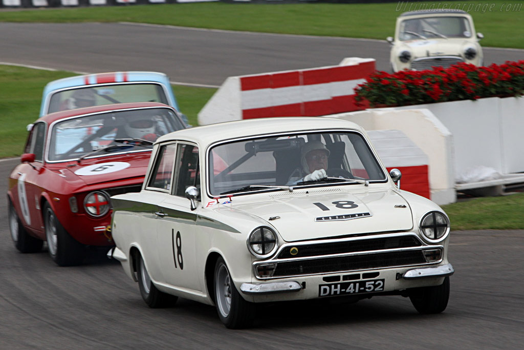 Lotus Cortina  - Driver: Stirling Moss - 2007 Goodwood Revival