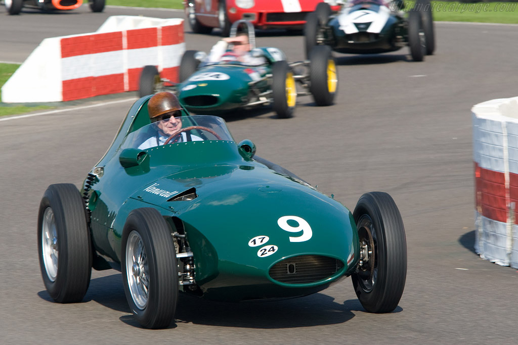 Brooks was a Vanwall Works Driver   - 2008 Goodwood Revival