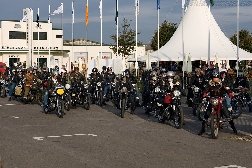 Motorcycle Display   - 2008 Goodwood Revival