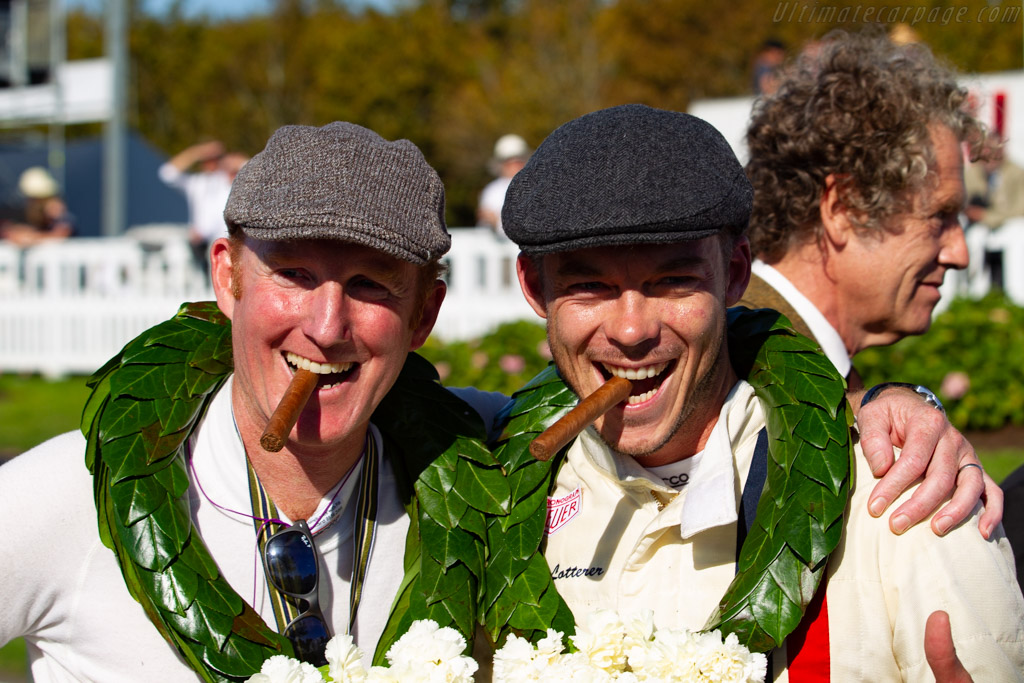 Christopher Wilson and Andre Lotterer   - 2019 Goodwood Revival