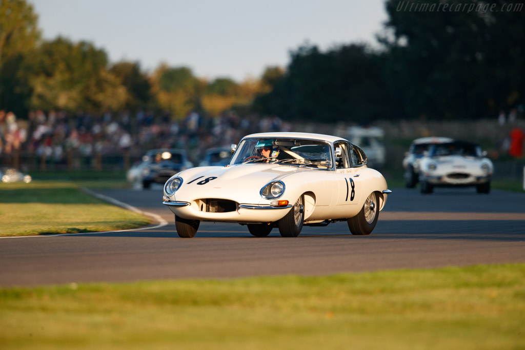 Jaguar E-Type  - Entrant: Woodham Mortimer - Driver: David Hart / Olivier Hart - 2019 Goodwood Revival