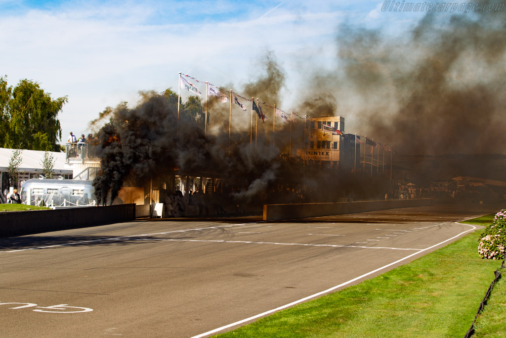 Pit fire   - 2019 Goodwood Revival