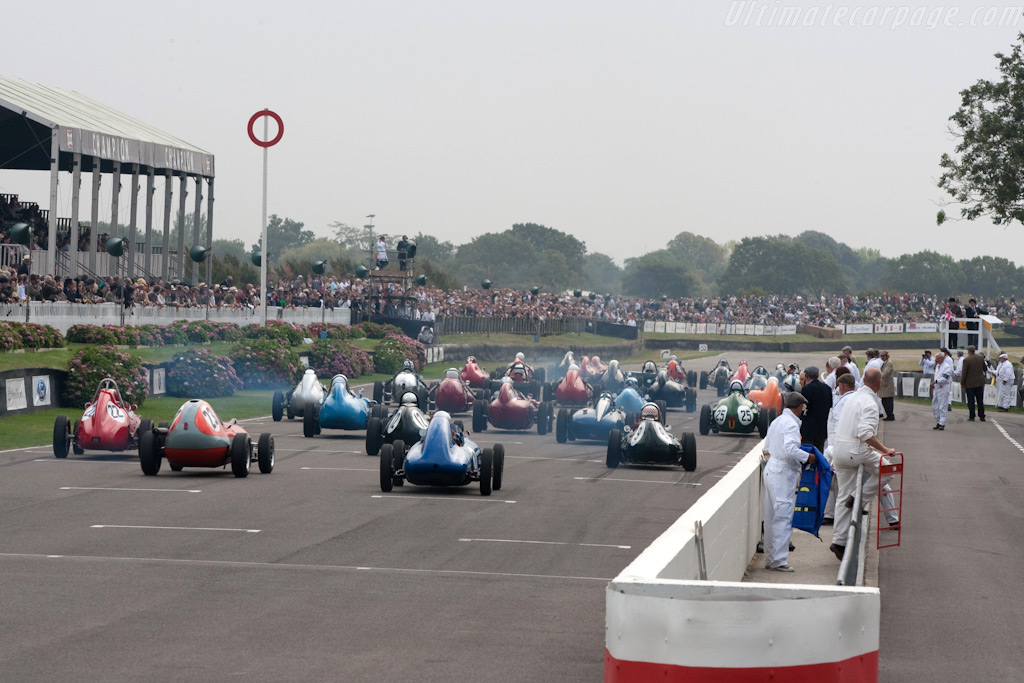 Off they go!   - 2009 Goodwood Revival