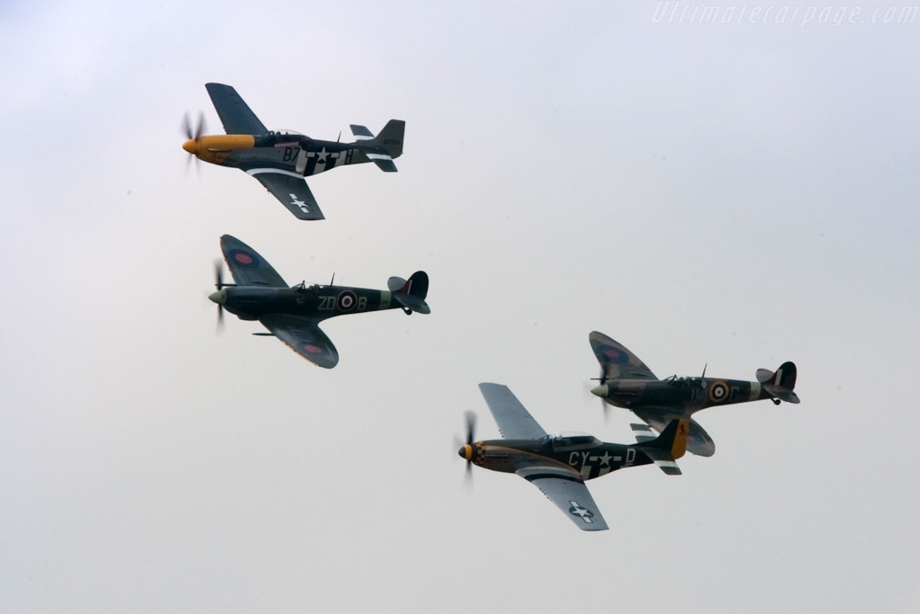 Spitfires and Mustangs   - 2009 Goodwood Revival