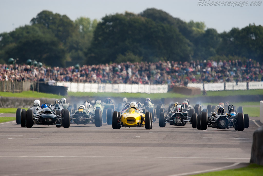 Off they go   - 2010 Goodwood Revival