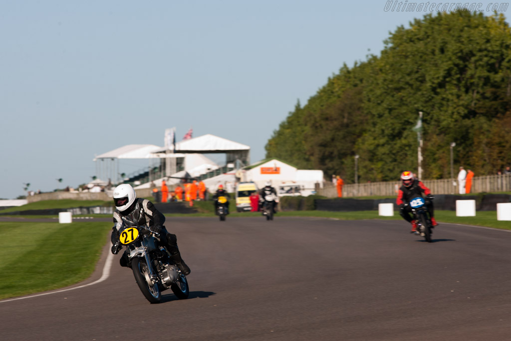 Vincent Comet Grey Flash   - 2010 Goodwood Revival