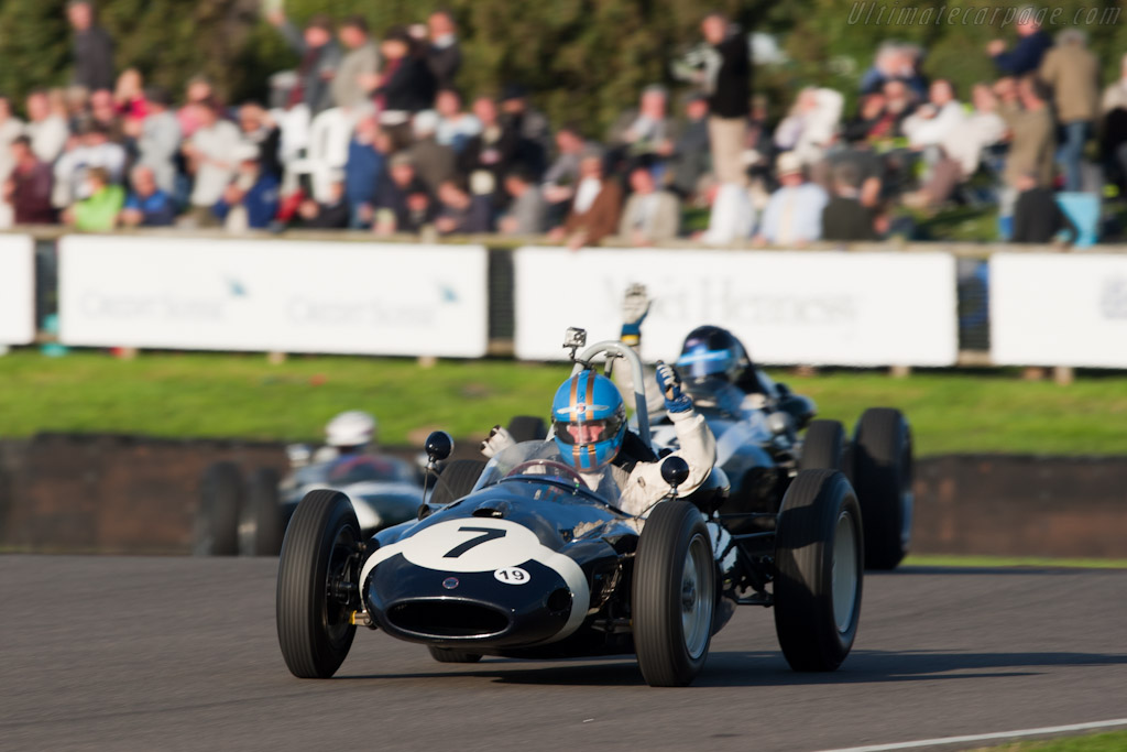 Winner Nick Wigley in a Cooper T51 Climax   - 2010 Goodwood Revival