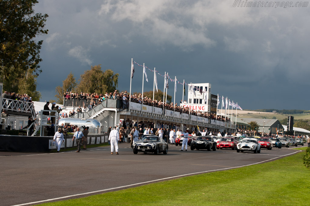 Sir Stirling leads the way - Chassis: 2735GT  - 2011 Goodwood Revival