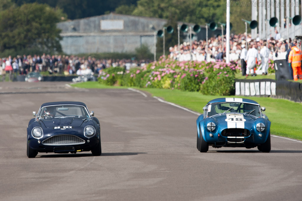Zagato Aston vs Cobra - Chassis: DB4GT/0200/R  - 2011 Goodwood Revival