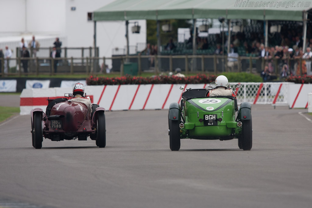 Alfa Romeo vs Talbot   - 2012 Goodwood Revival