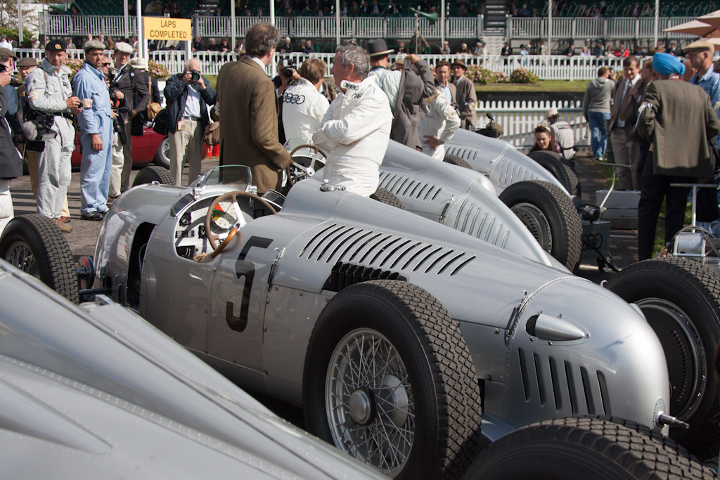 Auto Unions   - 2012 Goodwood Revival