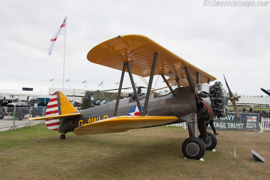 Boeing Stearman 75   - 2012 Goodwood Revival