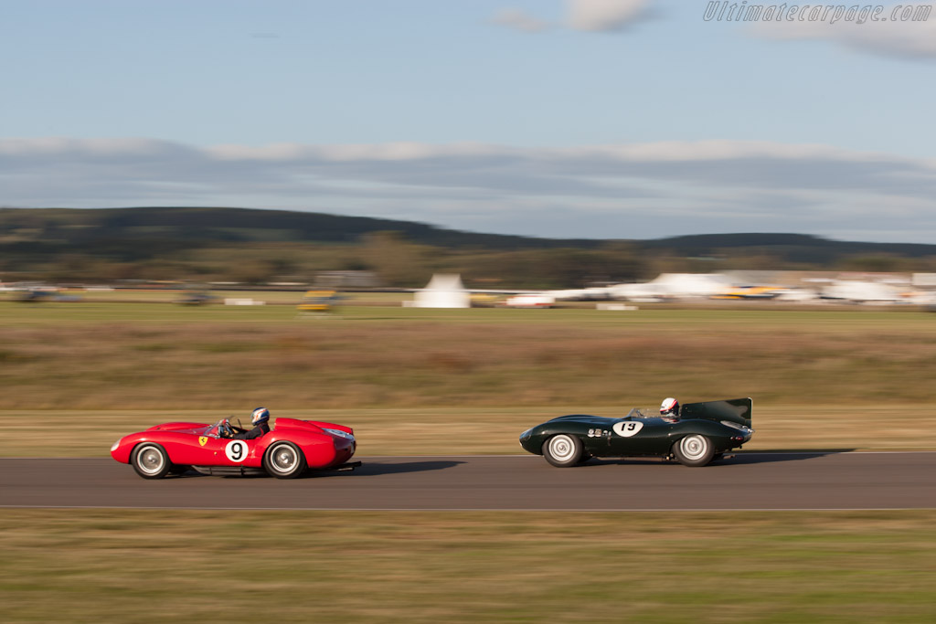 Ferrari 250 TR & Jaguar D-Type   - 2012 Goodwood Revival