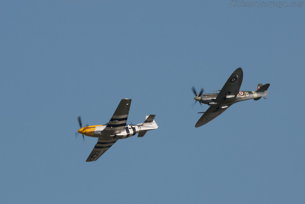 Mustang and Spitfire   - 2012 Goodwood Revival
