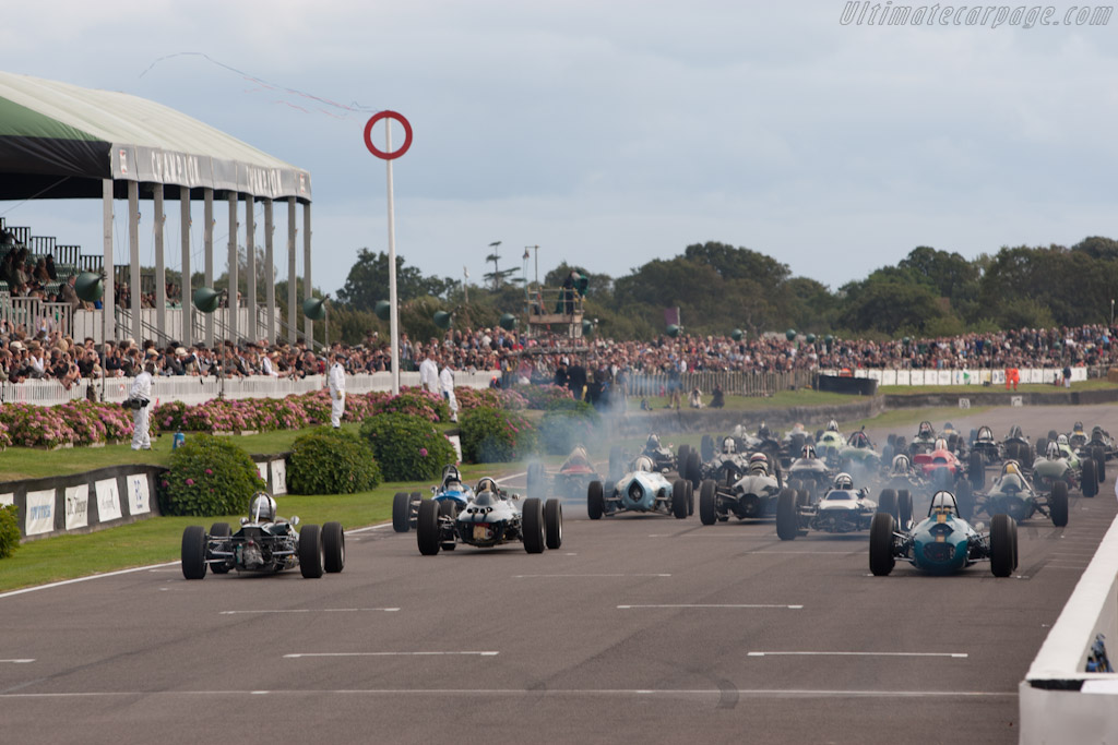 Off they go   - 2012 Goodwood Revival
