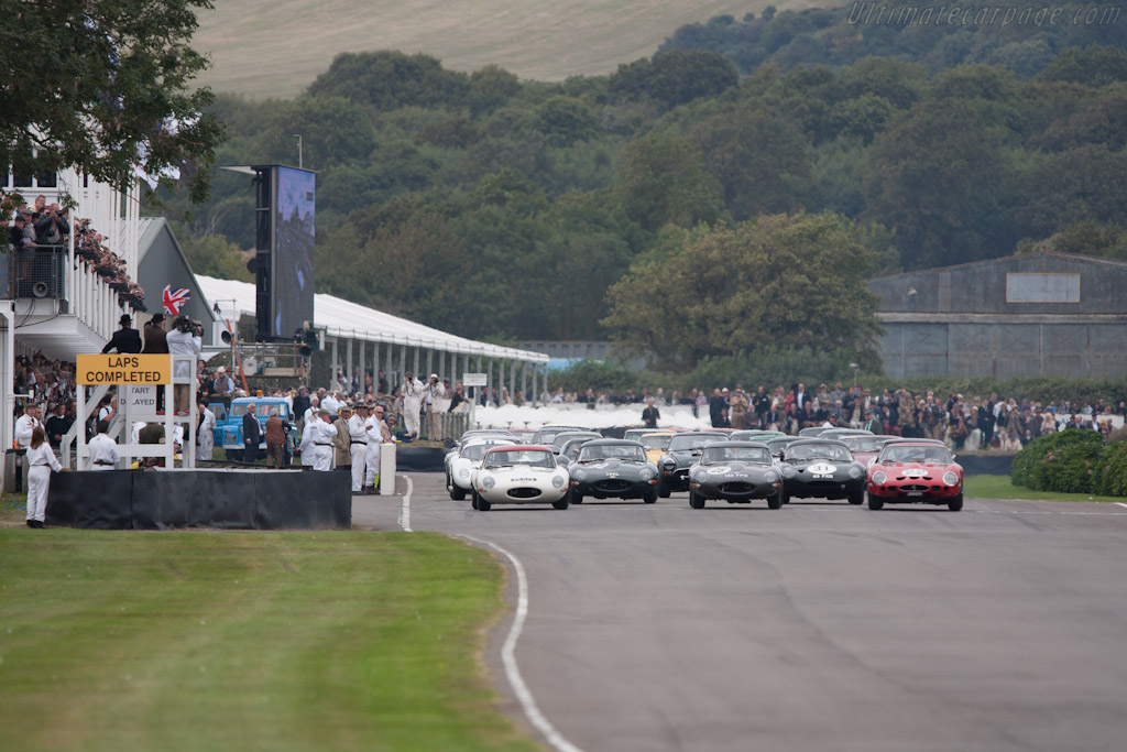 Off they go   - 2012 Goodwood Revival