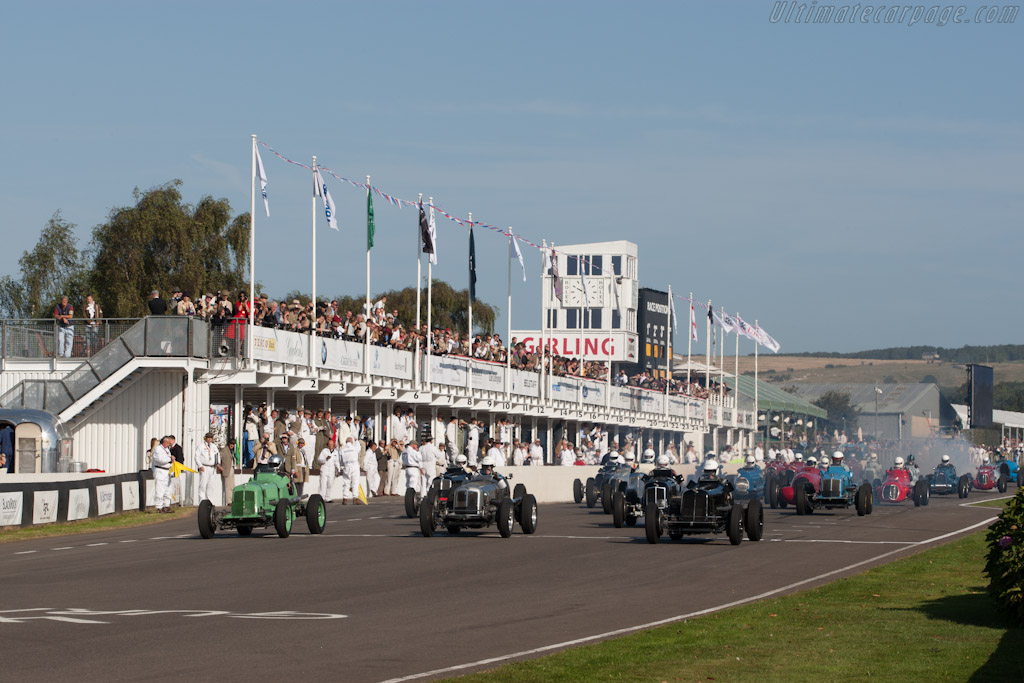 Off they go   - 2012 Goodwood Revival