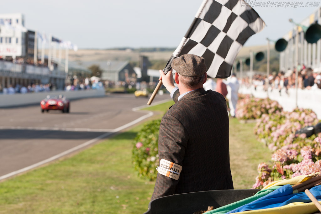 The finish   - 2012 Goodwood Revival
