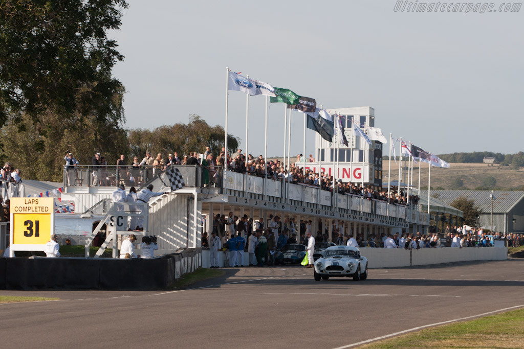 The finish   - 2012 Goodwood Revival