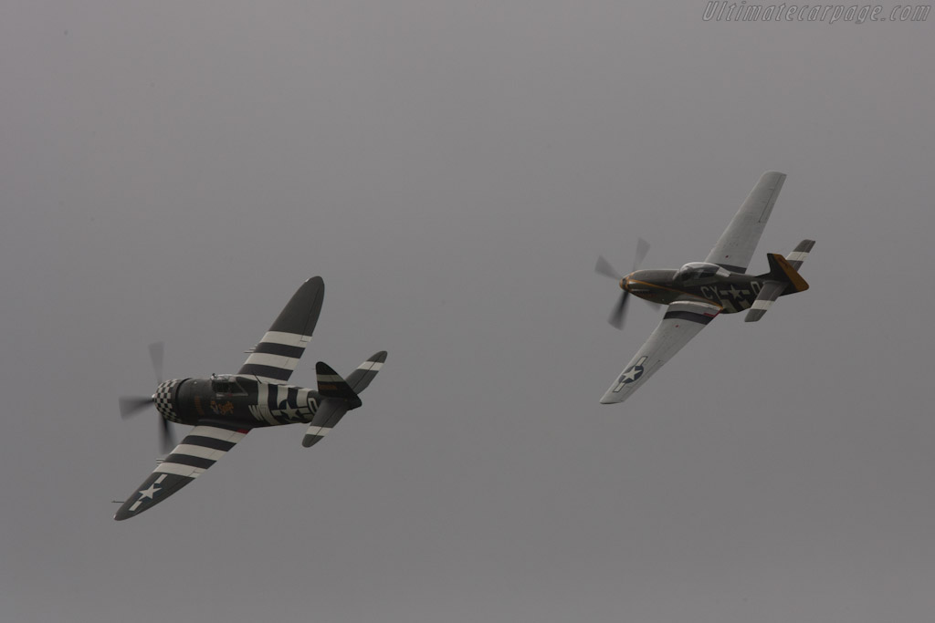 Thunderbolt and Mustang   - 2012 Goodwood Revival