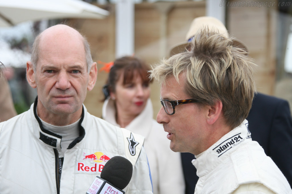 Adrian Newey and Kenny Brack   - 2013 Goodwood Revival