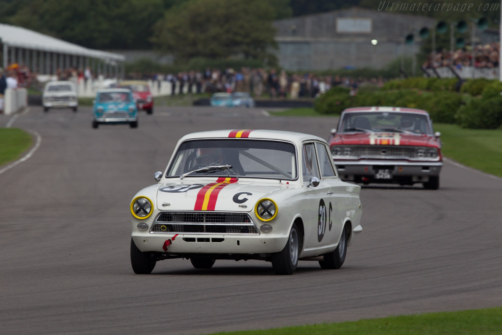 Lotus Cortina  - Driver: Shaun Lynn - 2013 Goodwood Revival