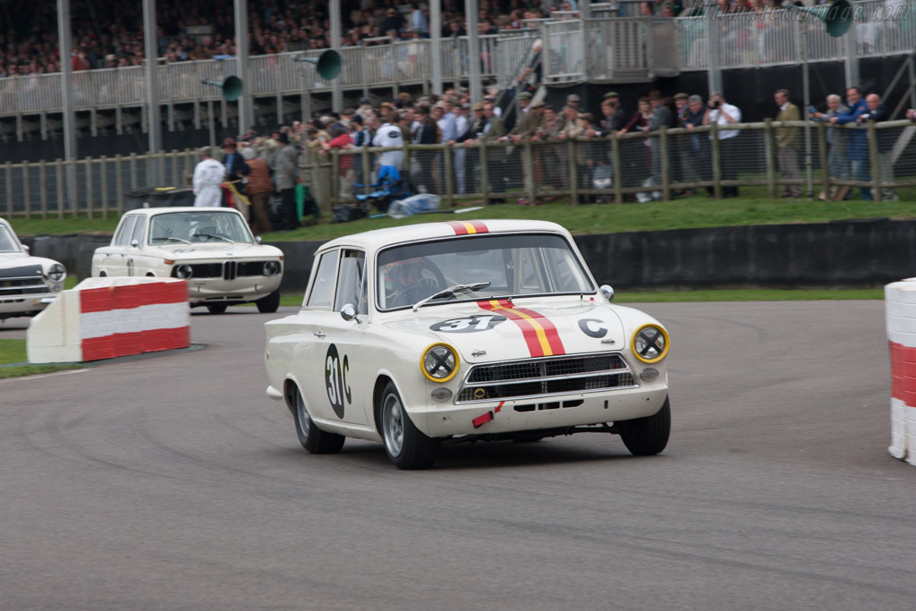 Lotus Cortina  - Driver: Shaun Lynn - 2013 Goodwood Revival