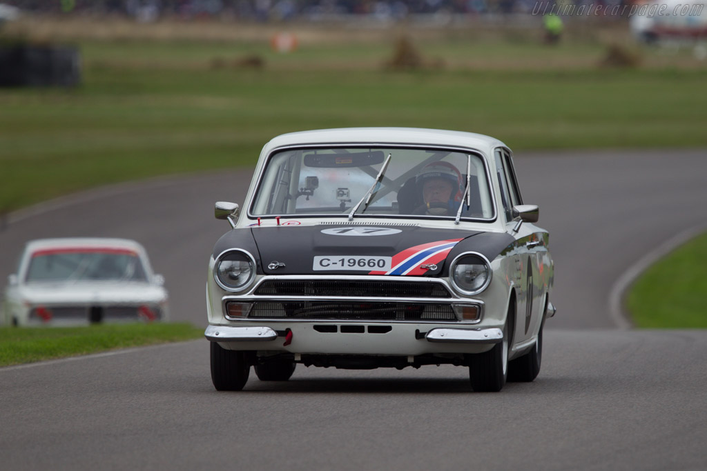 Lotus Cortina - Chassis: BA74FM59731 - Entrant: Arne Berg - Driver: Barrie Williams - 2013 Goodwood Revival