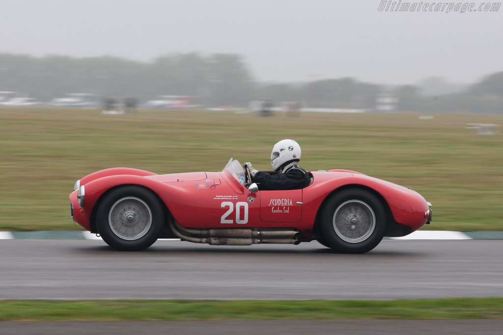 Maserati A6GCS/53 - Chassis: 2085 - Entrant: Manuel Elicabe - Driver: Manual Elicabe / Julia Lepphaille - 2013 Goodwood Revival