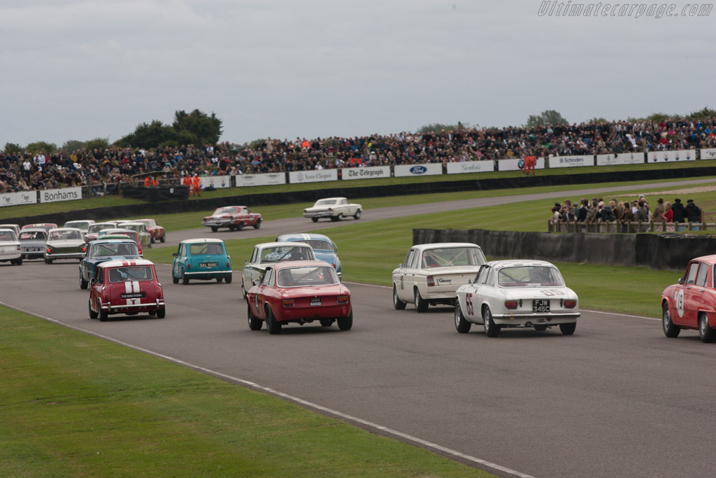 Off they go   - 2013 Goodwood Revival