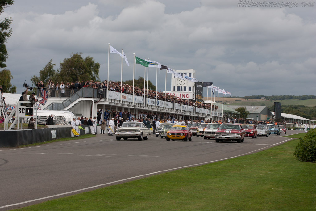 Off they go   - 2013 Goodwood Revival