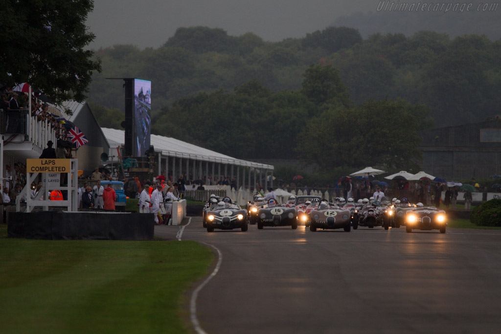 Off they go   - 2013 Goodwood Revival
