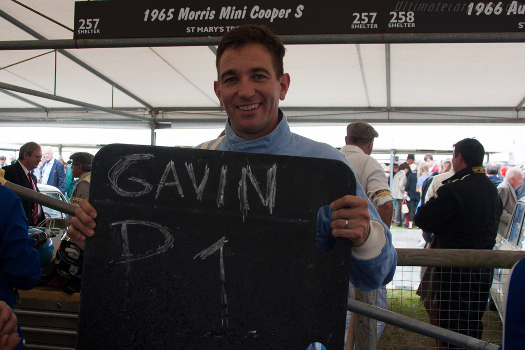 Pole Man Oliver Gavin   - 2013 Goodwood Revival