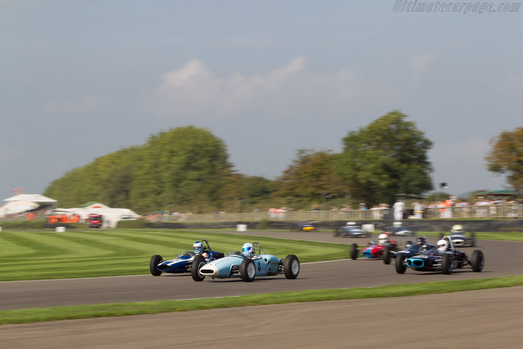 Brabham BT6 Ford  - Driver: Caroline Abbou Rossi de Montelera - 2014 Goodwood Revival